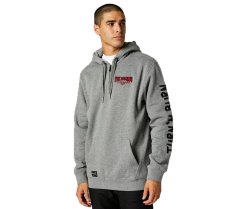 FOX mikina Roadie Pullover Fleece heather graphite vel. L