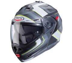 Helma na moto Duke X Tour matt black/yellow fluo/anthracite/silver vel.XL