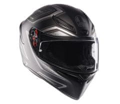 AGV K1 S E2206 SLING MATT BLACK/GREY vel. L