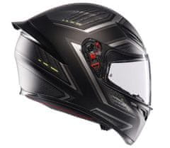 AGV K1 S E2206 SLING MATT BLACK/GREY vel. L