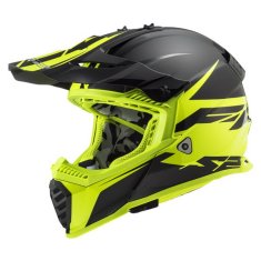 LS2 MX437 FAST EVO ROAR off-road prilba matná-Hi-Vis-žltá veľkosť XXS