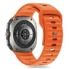 Tech-protect Silicone Line remienok na Samsung Galaxy Watch Ultra 47mm, orange