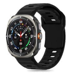 Tech-protect Silicone Line remienok na Samsung Galaxy Watch Ultra 47mm, black