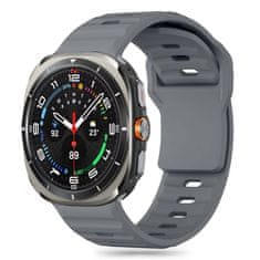 Tech-protect Silicone Line remienok na Samsung Galaxy Watch Ultra 47mm, crayon grey