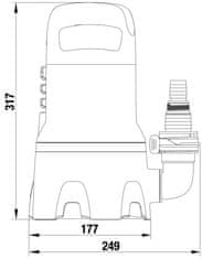 Gardena Kalové čerpadlo 9000/D (9040-20)