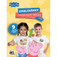 Jiri Models Omaľovánka s nažehľovacími obrázkami Prasiatko Peppa