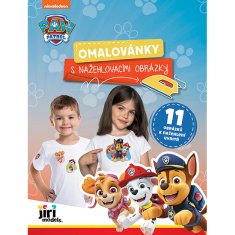 Jiri Models Omaľovánka s nažehľovacími obrázkami Paw Patrol