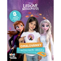 Jiri Models Omaľovánka s nažehľovacími obrázkami FROZEN - Ľadové kráľovstvo