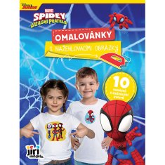 Jiri Models Omaľovánka s nažehľovacími obrázkami SPIDEY