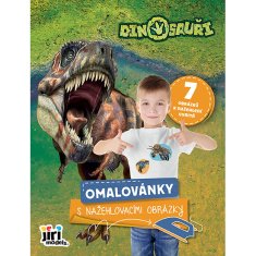 Jiri Models Omaľovánka s nažehľovacími obrázkami Dinosaury