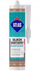 Atlas Sanitárny elastický silikón 280 ml toffee S120