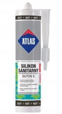 Atlas Sanitárny flexibilný silikón 280 ml grafit