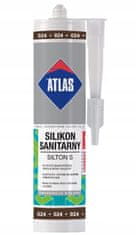 Atlas Sanitárny flexibilný silikón 280 ml tmavohnedý