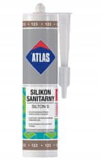 Atlas Sanitárny flexibilný silikón 280 ml svetlohnedý S123