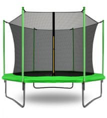 Aga Sport Fit Trampolína 305 cm Light Green + vnútorná ochranná sieť