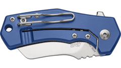 Fox Knives FX-540 TIBL ITALICO vreckový nôž 6 cm, Satin, modrá, titán