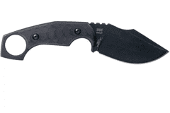 Fox Knives FX-633 Monkey Thumper taktický nôž - karambit 9 cm, celočierna, G10, puzdro Kydex