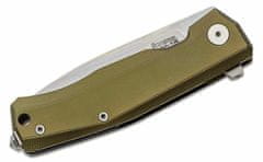 LionSteel MT01A GS Myto Old Black/Green vreckový nôž 8,3 cm, Stonewash, zelená, hliník