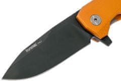 LionSteel ROK A OB Orange vreckový nôž 8,3 cm, čierna, oranžová, hliník