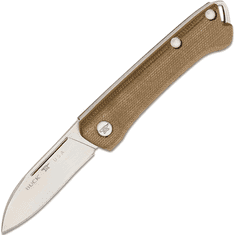 Buck BU-0250GRS Saunter Drop Point vreckový nôž 6 cm, Satin, zelená, Micarta