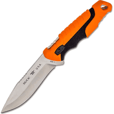 Buck BU-0656ORS Pursuit Pro Large lovecký nôž 10,8 cm, čierno-oranžová, GFN/Versaflex, puzdro nylon