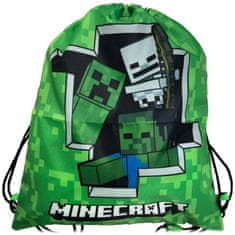 Fashion UK Vrecko na prezúvky / vak na chrbát Minecraft