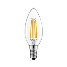 Diolamp Retro LED Candle Filament žiarovka číra 6,5W/230V/E14/6500K/850Lm/360°/A++