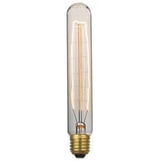 Trixline EDISON Retro Carbon Filament žiarovka T30 E27 40W, 19 cm