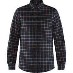 Fjällräven Övik Flannel Shirt M, dark navy, s