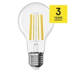 EMOS LED žiarovka Filament A60 / E27 / 10,5 W (100 W) / 1521 lm / Teplá biela