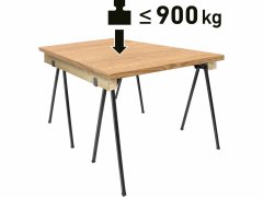 Extol Craft Podstavec pracovný skladací kovový, výška 76,5cm, max. 450kg, EXTOL CRAFT