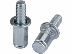 Fortum Skrutky nitovacie pozinkované, M6x12mm, 25ks, FORTUM