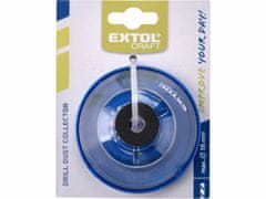 Extol Craft Lapač prachu pre vŕtačku, pre vrtáky 4-10mm, pre vrtáky 4-10mm, rozmery: Ø88x44mm, EXTOL CRAFT