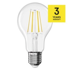 EMOS LED žiarovka Filament A60 / E27 / 5,9 W (60 W) / 806 lm / Neutrálna biela