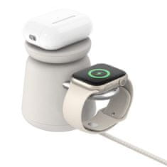 Belkin BOOST CHARGE PRE MagSafe 2v1 15W nabíjací stojan, svetlá