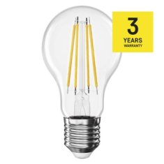 EMOS LED žiarovka Filament A60 / E27 / 7,8 W (75 W) / 1060 lm / Teplá biela