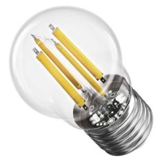 EMOS LED žiarovka Filament Mini Globe / E27 / 5,9 W (60 W) / 806 lm / Neutrálna biela