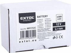 Extol Premium Akumulátor, 12V/4Ah Li-ion, pre 8891152, EXTOL PREMIUM