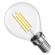 EMOS LED žiarovka Filament Mini Globe / E14 / 5,9 W (60 W) / 806 lm / Teplá biela