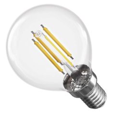 EMOS LED žiarovka Filament Mini Globe / E14 / 5,9 W (60 W) / 806 lm / Neutrálna biela