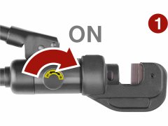 Fortum Kliešte hydraulické pákové, 4-16mm, 60kN, dĺžka 430mm, CrMoV, FORTUM