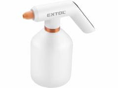 Extol Premium Postrekovač na kvety akumulátorový, 1L nádoba, 280-460ml/min, LED, EXTOL PREMIUM