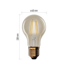 EMOS LED žiarovka Vintage A60 / E27 / 4,5 W (40 W) / 420 lm / Teplá biela