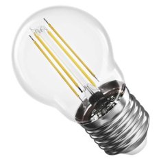 EMOS LED žiarovka Filament Mini Globe / E27 / 3,4 W (40 W) / 470 lm / Teplá biela