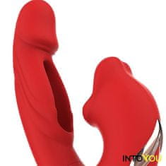 INTOYOU INTOYOU Mouty (Red), vibrátor na stimuláciu bodu G a ústnej dutiny