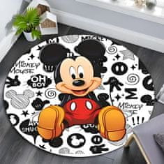 EXCELLENT Okrúhly koberec Disney 120cm - Mickey mouse