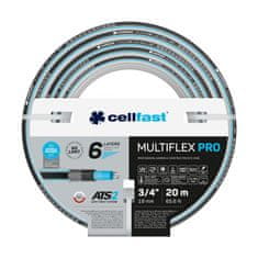 Cellfast 6-vrstvová záhradná hadica MULTIFLEX ATSV 1" 20m