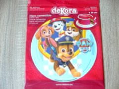 Dekora Jedlý papier na tortu Labková patrola všetci kamaráti 20 cm