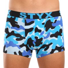 Styx Pánske boxerky art športová guma maskáč modrý (G1850) - veľkosť XL