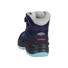 Lowa Snehovky treking tmavomodrá 33 EU Maddox Warm Gtx